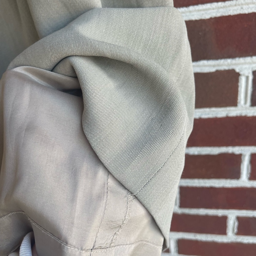 Vintage Carlisle Pencil Skirt Tan Back Zip Size 4 - Picture 6 of 8